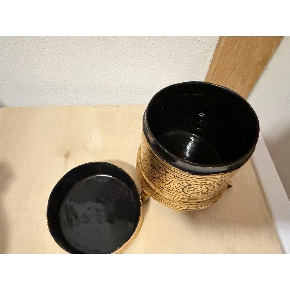 vintage lacquerware trinket boxes Ducks And Box